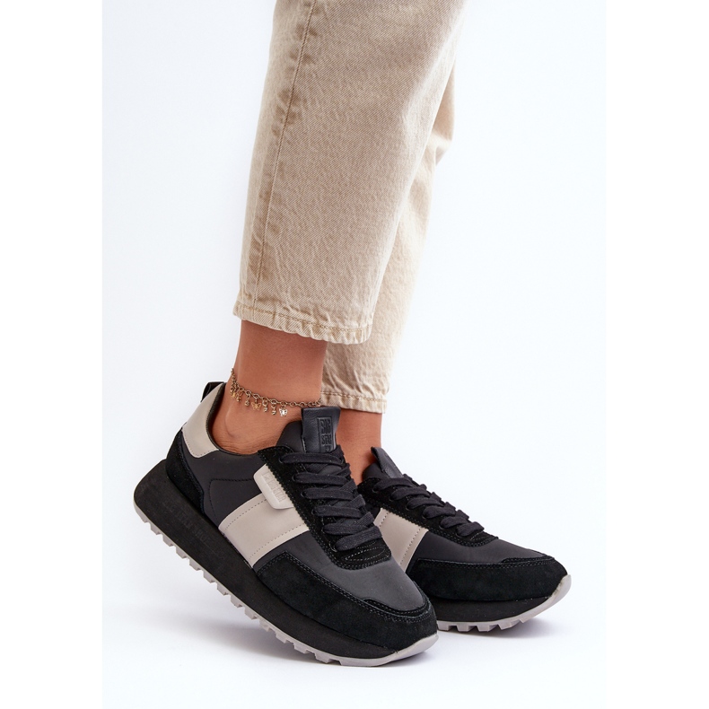 Sneakers för kvinnor på Big Star Platform NN274502 Memory Foam System Svart 2