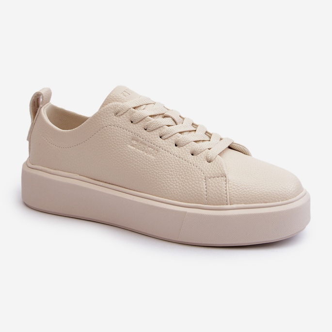 Lätt Sneakers dam Big Star NN274321 Memory Foam System Beige 1