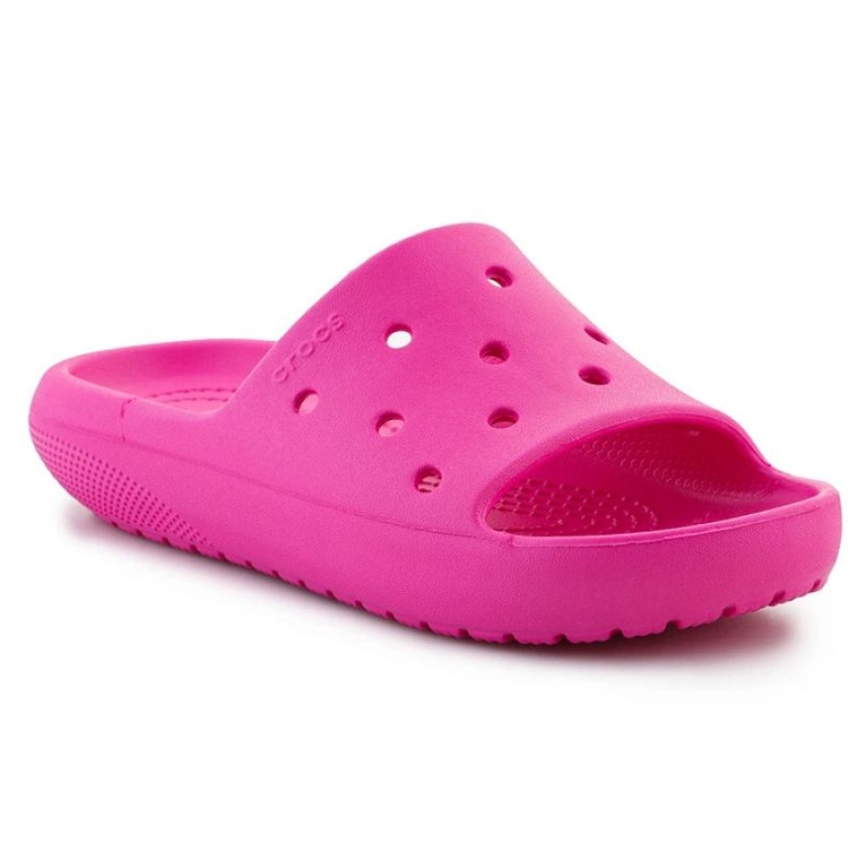 Crocs Classic Slide V2 Kids 209422-6UB flipflops rosa 1
