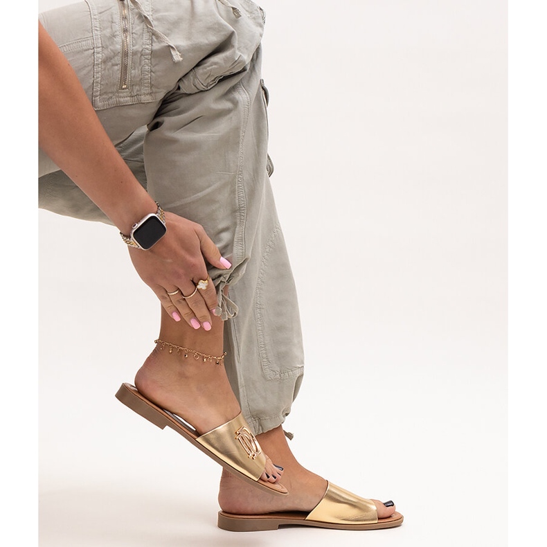 Almeita guldspänne diabilder gyllene 1