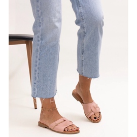 Hattar dekorerade med ett band med Amari zirkoner rosa 1