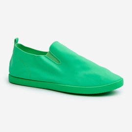 Slip-On Sneakers för kvinnor Gröna Lovinia 1