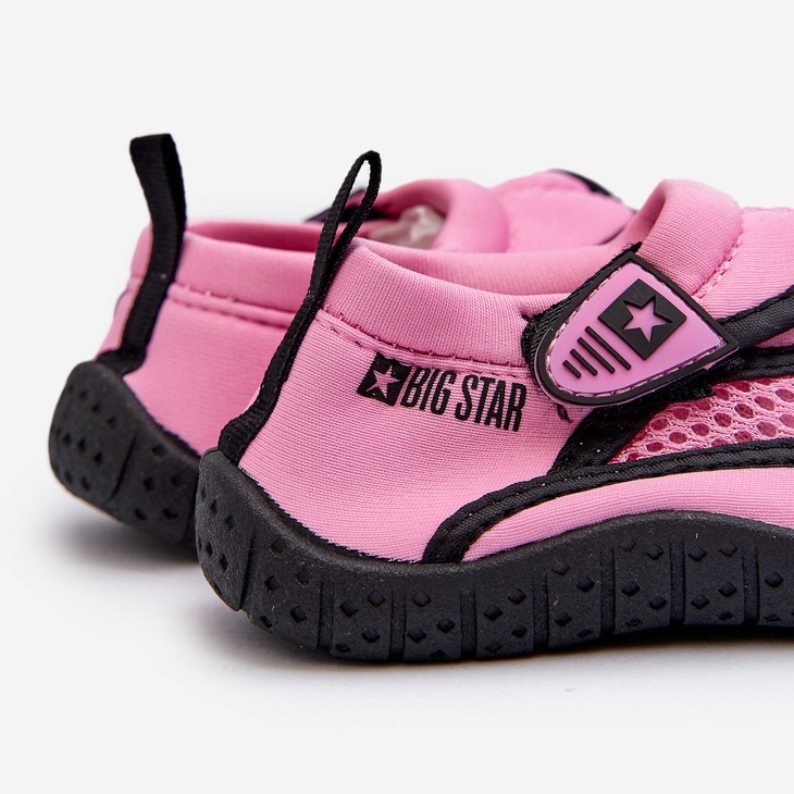 Vattenskor för barn Pink Big Star NN374465 rosa rosor och lila 2