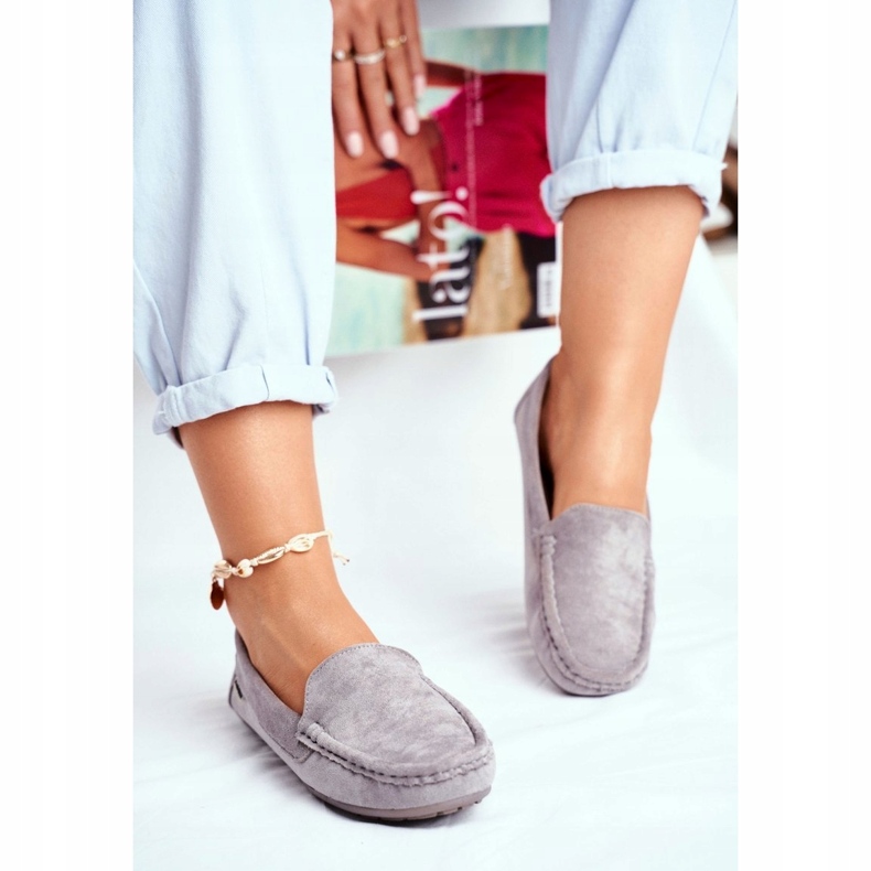 Evento Grå mockamockasiner för kvinnor 1