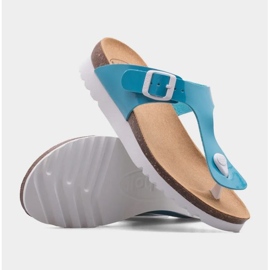 Scholl Boa Visa F31247-1007 flipflops blå 1