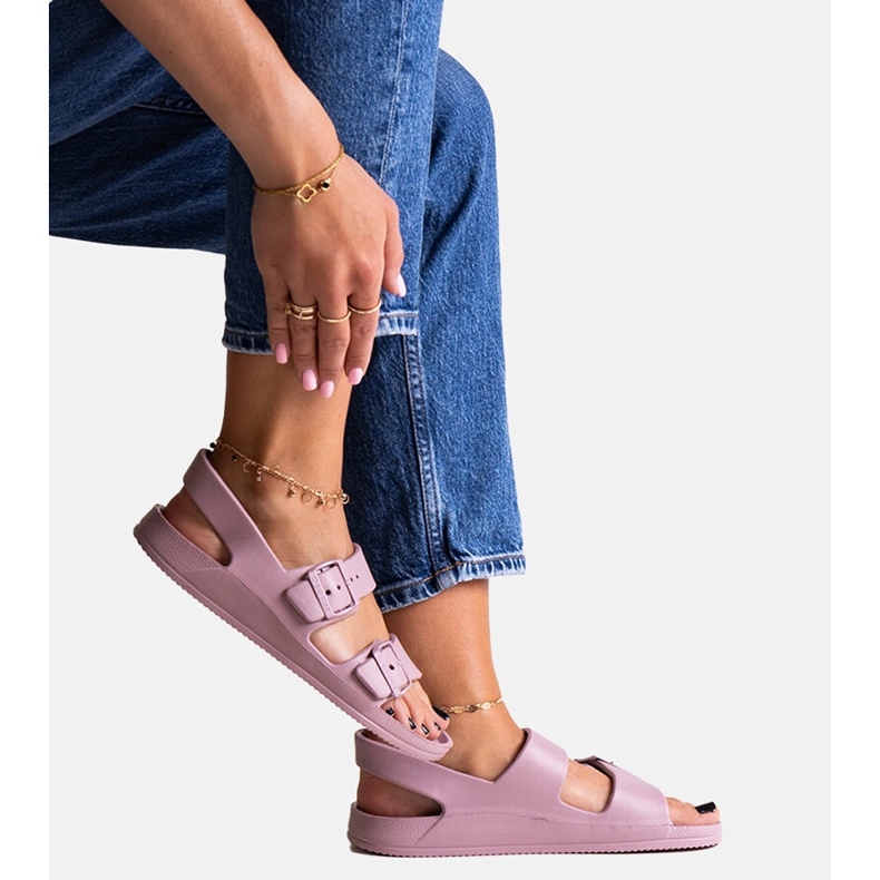 Lila Big Star sandaler LL274744 purpur 1