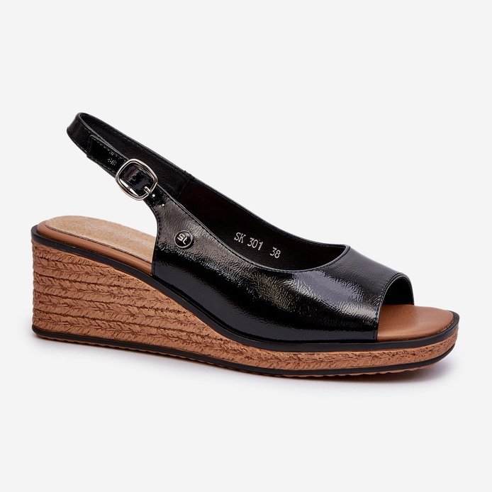 Dampatentsandaler Sergio Leone SK301 Svart 2