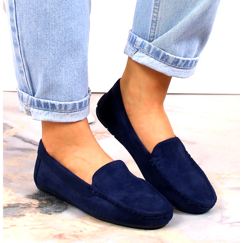 Evento Mockasin dam mockasin Marinblå Ranica 8