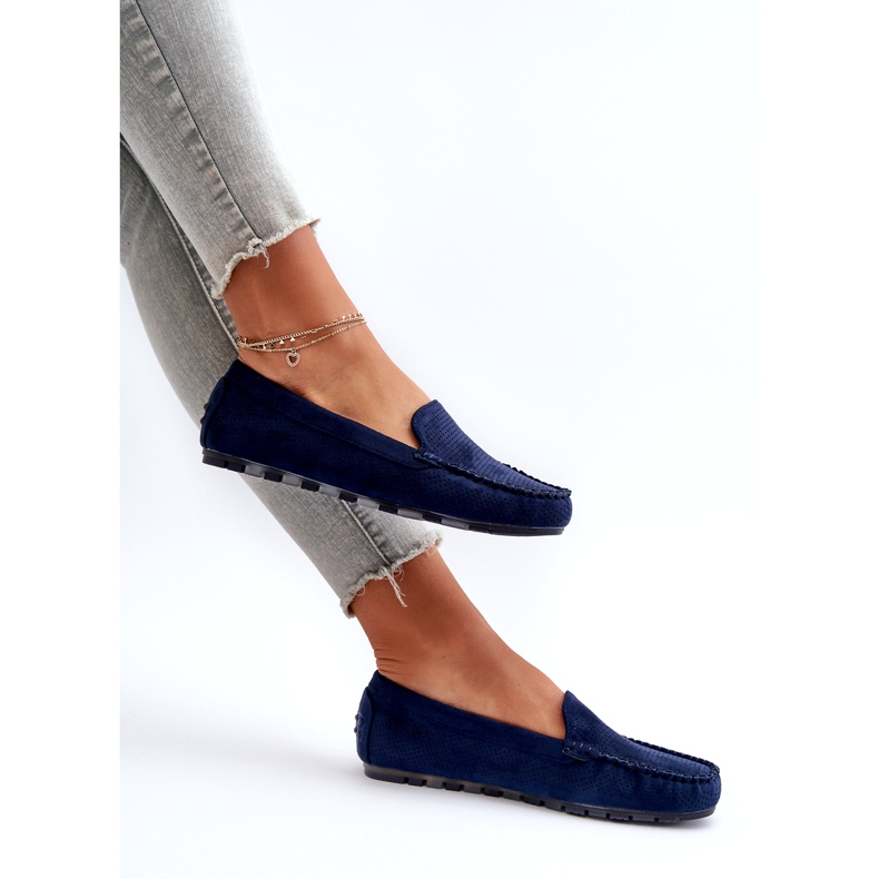 Evento Mockasin dam mockasin Marinblå Ranica 6