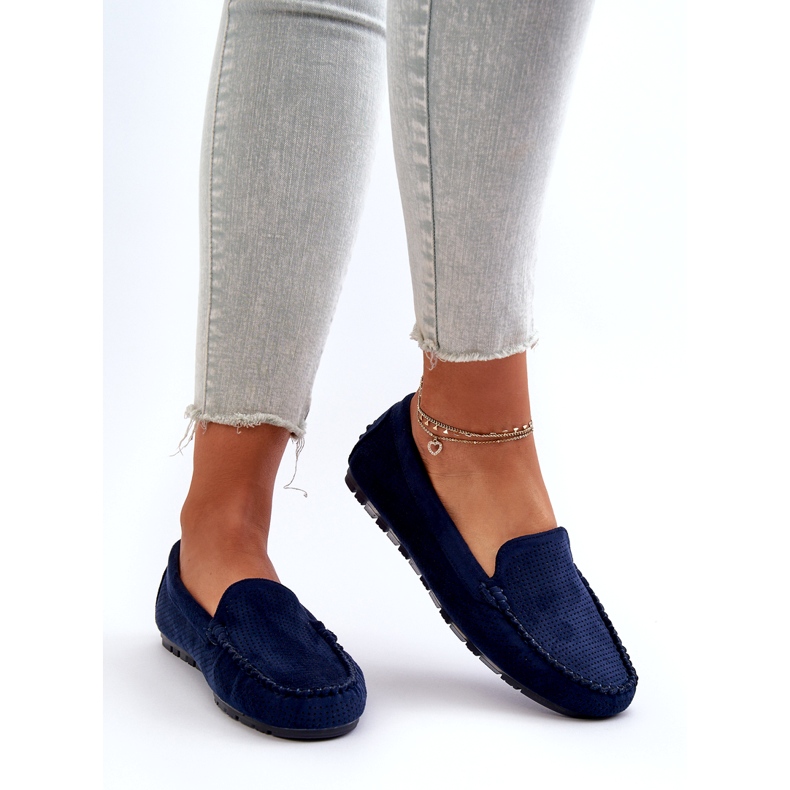 Evento Mockasin dam mockasin Marinblå Ranica 5