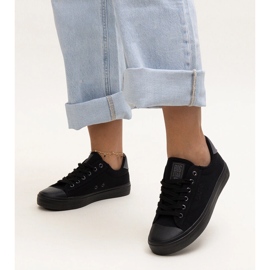 Svarta tyg sneakers Big Star LL274092 1