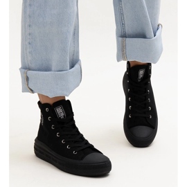 Svarta high-top sneakers Big Star LL274A182 1