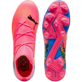 Puma Future 7 Match Njr FG/AG M 107840 01 fotbollsskor röd 1