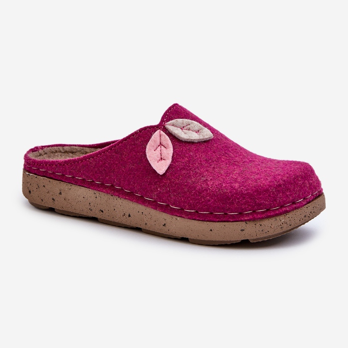 Inblu filttofflor dam ED000013 Fuchsia rosa 1