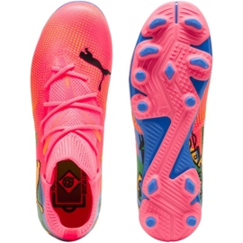 Puma Future 7 Match Njr FG/AG 107841 01 fotbollsskor rosa 1
