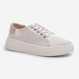 Damsneakers Memory Foam System Big Star NN276001 Vit 1