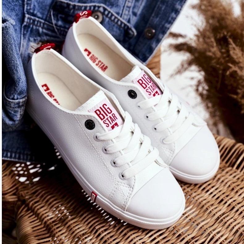 Dam Sneakers Big Star White GG274005 vit 1