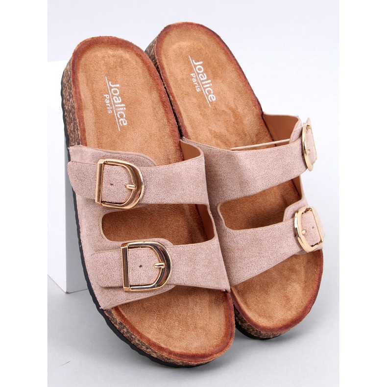 Scholki Byrd Khaki korktofflor beige 1