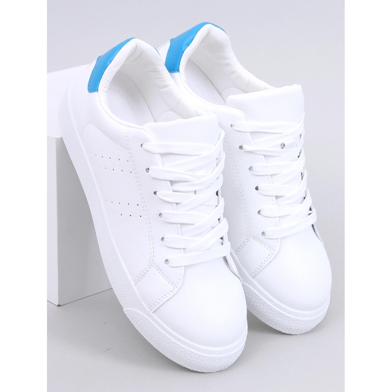 Minar Blue damsneakers vit 1