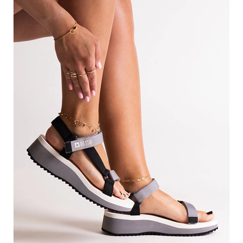 Svarta Big Star sandaler NN274A054 1