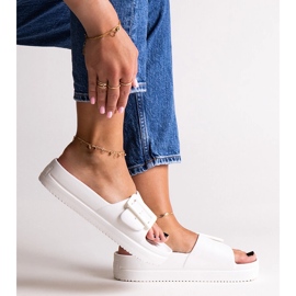 White Big Star NN274A661 flipflops vit 1