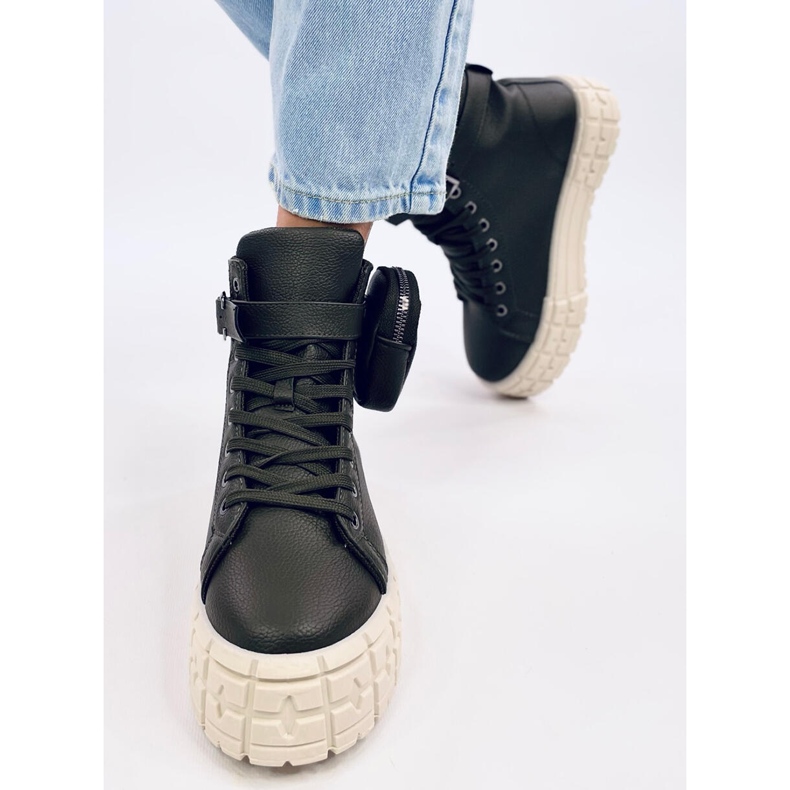 Burn Green sneakers för ankeln grön 2