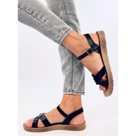 Nevada Svarta damsandaler 2