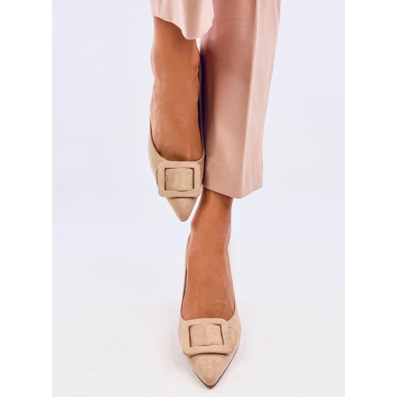 Seastar Pumps på stilettklack Fiona Khaki beige 1