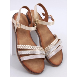 Pasini Gold damsandaler gyllene 1