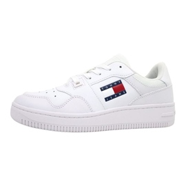 Tommy Hilfiger Retro Basket Ess Skor EN0EN02505 Ybs vit 1
