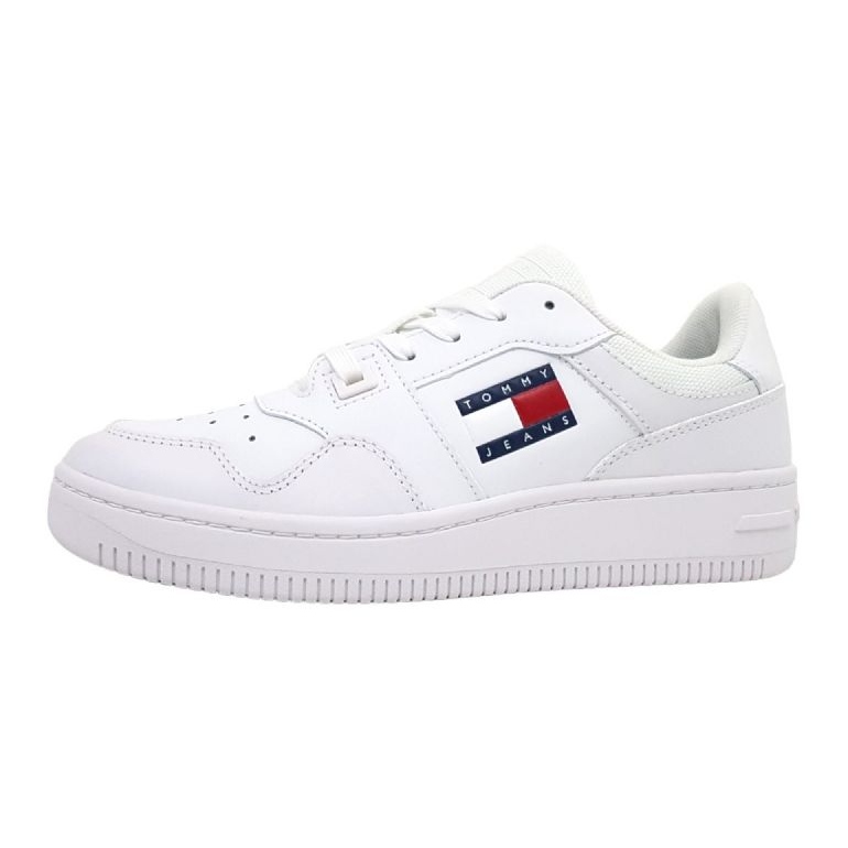 Tommy Hilfiger Retro Basket Ess Skor EN0EN02505 Ybs vit 1