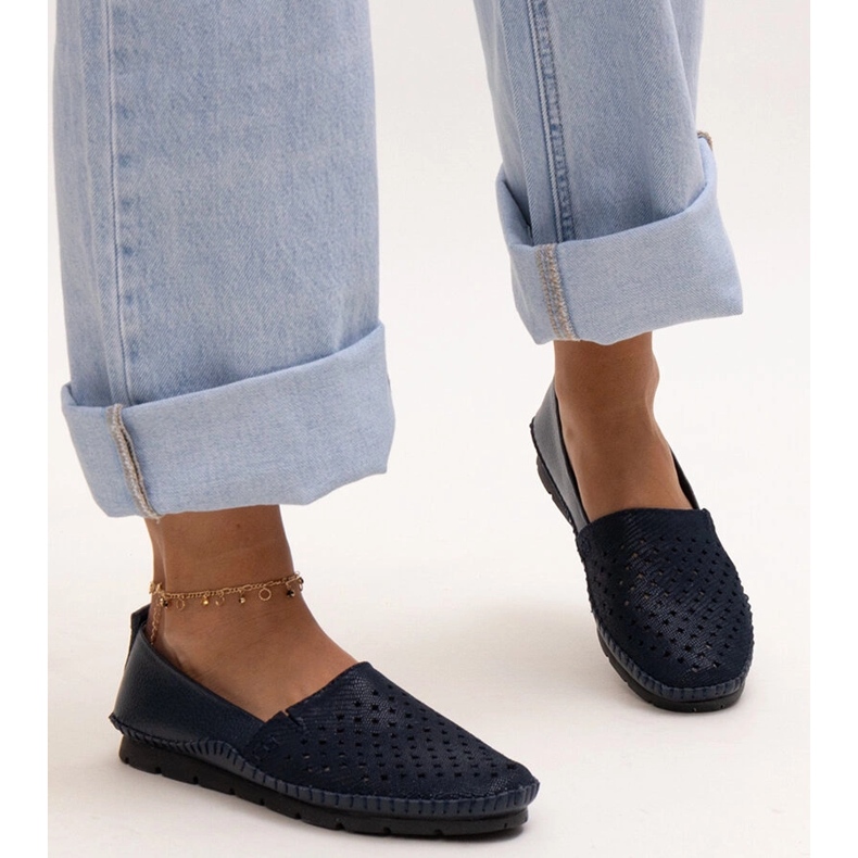 Evento Marinblå läderskor från Antonea 1