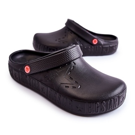 Lätta tofflor för män Kroks Big Star II175001 Svart 1