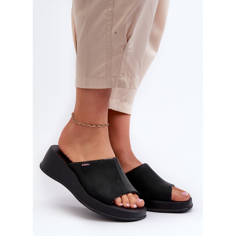 Doftande damflip-flops ZAXY LL285084 Svart 2