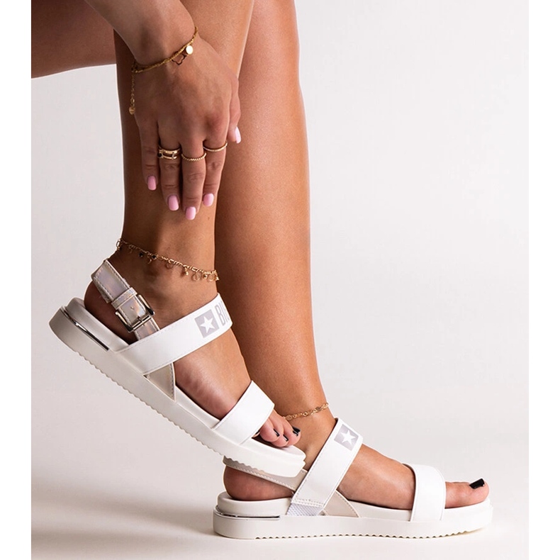 Vita sportsandaler Big Star LL274939 1