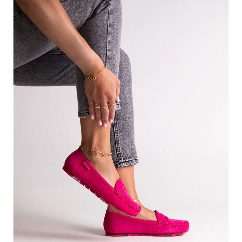 Mörkrosa Big Star-mockasiner NN274934 1