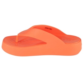 Crocs Gataway Platform Flip W 209410-84F flipflops orange 1