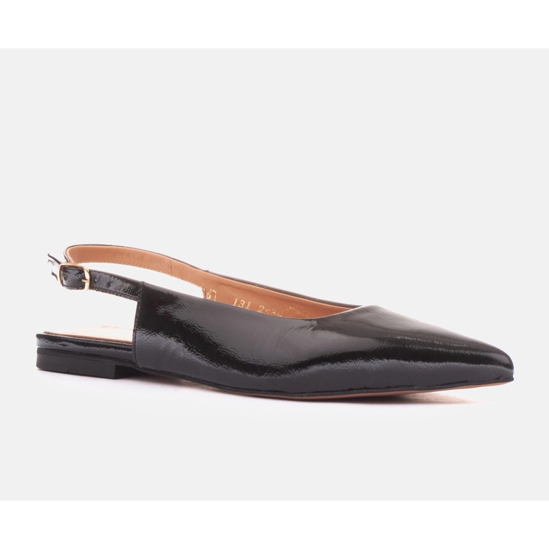 Marco Shoes Verona ballerinor svart 1