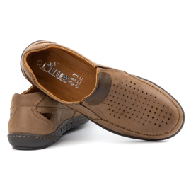 Olivier Herrskor för sommaren 602 brun 3