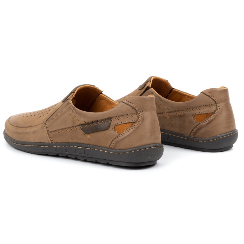 Olivier Herrskor för sommaren 602 brun 4