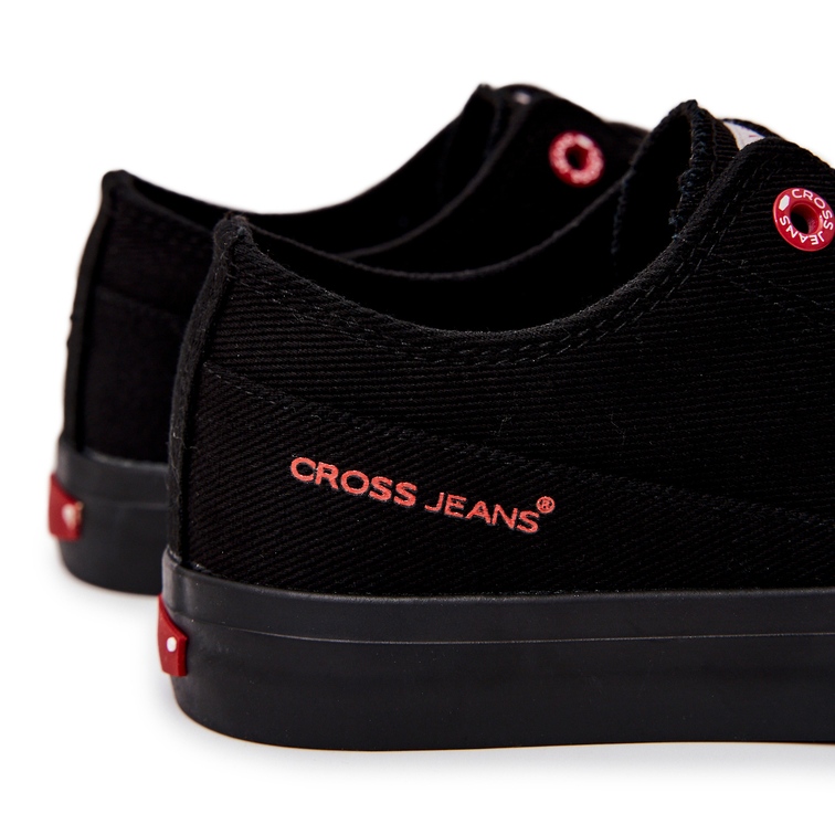 Klassiska Sneakers Cross Jeans för män JJ1R4032C Svart 1