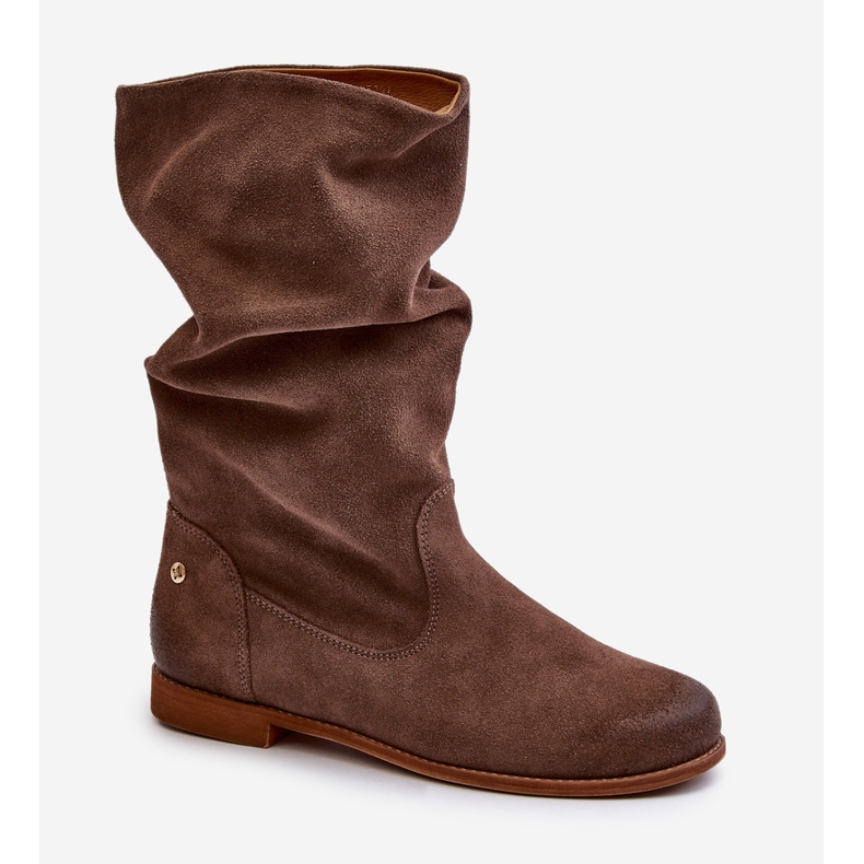 Mockastövlar för kvinnor Maciejka 05057-14 Brun 1
