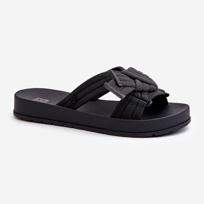 Doftande damflip-flops med platt sula ZAXY LL285096 Svart 1