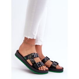 ZAXY LL285073 Flat flip-flops dam svart 2