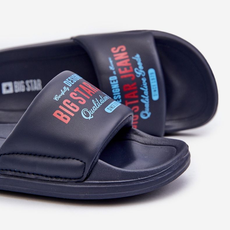 Big Star skumtofflor för barn NN374516 Marinblå 1