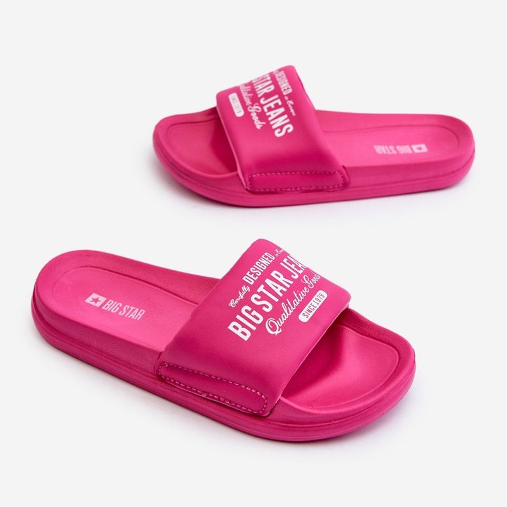 Big Star skumtofflor för barn NN374519 Rosa 1