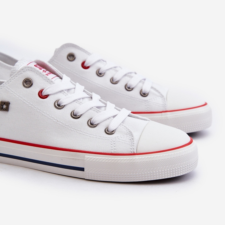 Herrsneakers Big Star NN174301 HI-POLY System Vit 1