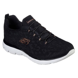 Skechers Summits skor - Leopart Spot 149037 Bkrg svart 1