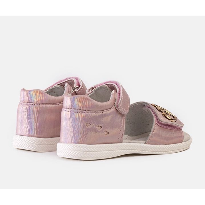 Miss Rosa barnsandaler med Minka-läderinlägg 1