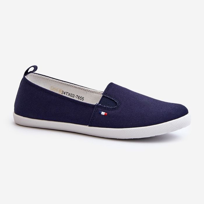 Slip-On Sneakers dam, Marinblå Adrancia 1